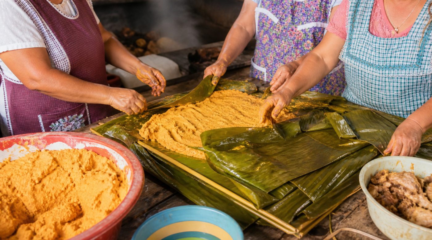 Productores muestran mazorcas y semillas nativas en una expo agrícola de Xochimilco